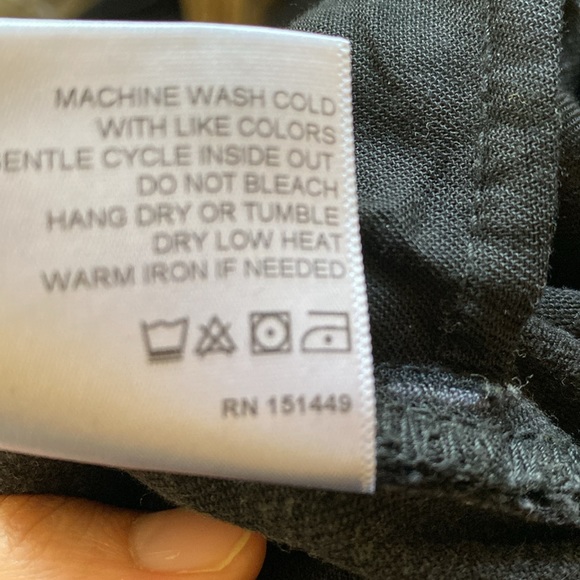 MENS ADAPTATION BLACK JEANS SIZE 34 MADE IN LOS ANGELES USA🇺🇸🖤👖 - Picture 4 of 6